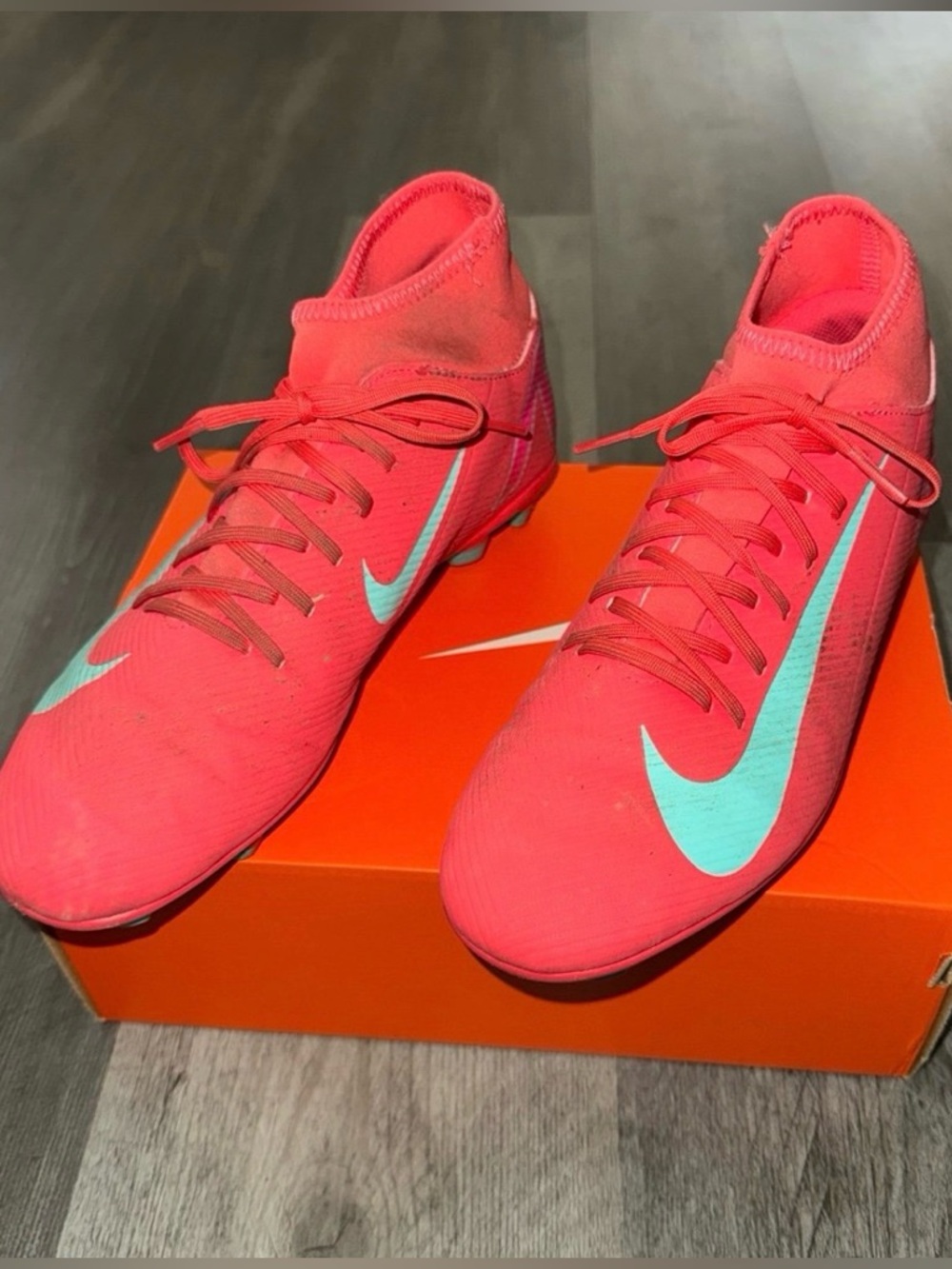Nike Mercurial Superfly 10 FG/MG Soccer Cleats / Men’s size 8 / Women’s size 9.5 - Picture 2 of 12